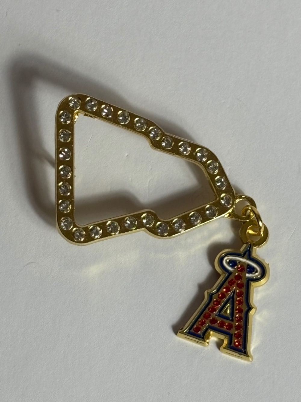 Los Angeles Angels Frame New Era Hat Pin Pins Fitted Hats Gold Bag Baseball